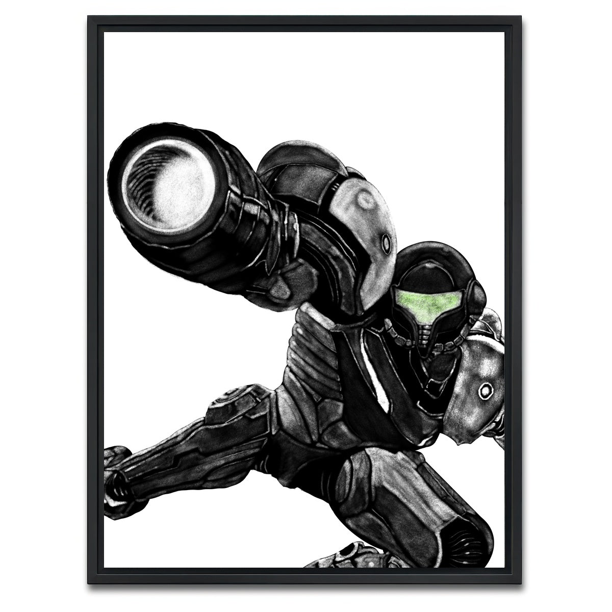 AUTO-MOCKUP WHITE | Samus 2 | 1 Piece | Black Framed Canvas | group=3x4