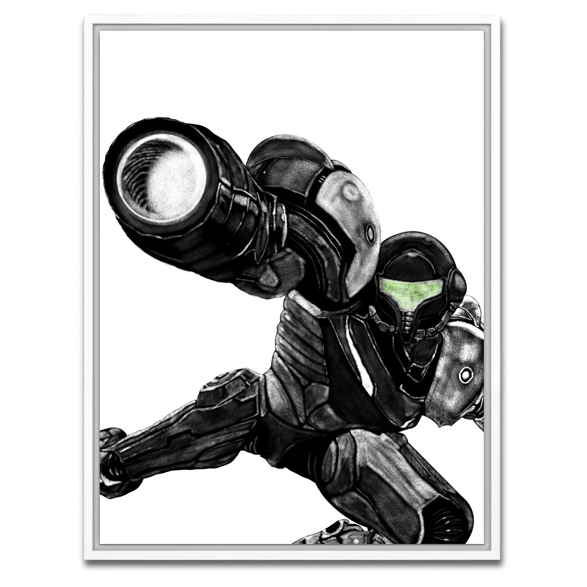 AUTO-MOCKUP WHITE | Samus 2 | 1 Piece | White Framed Canvas | group=3x4