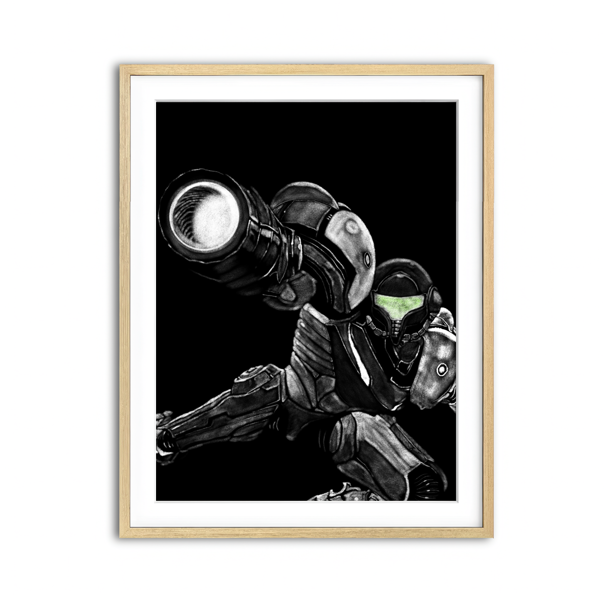 Framed Print 3x4 Natural