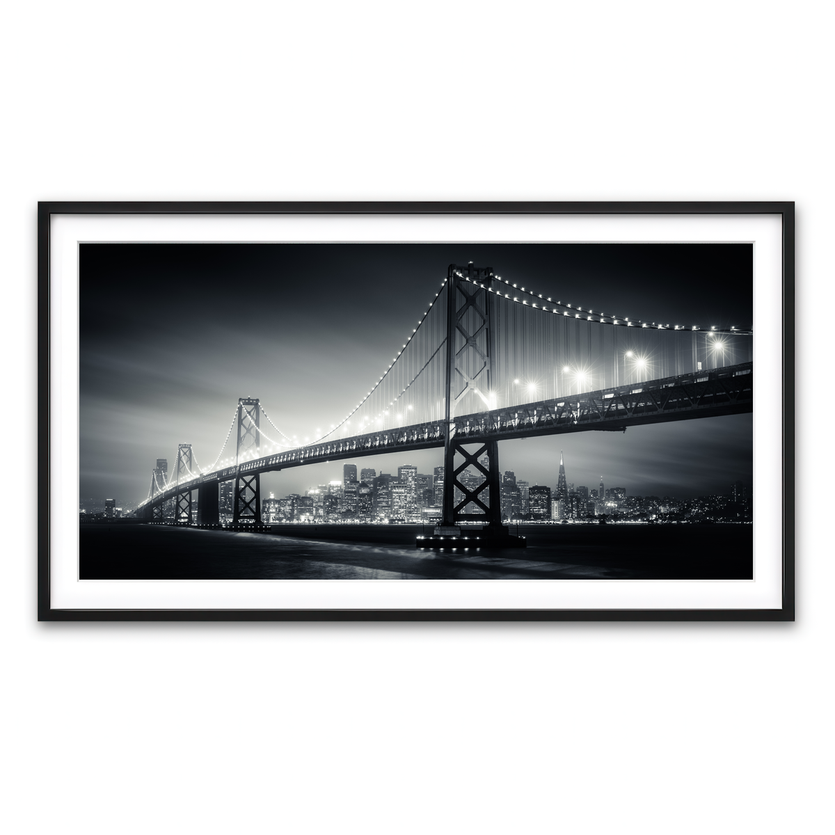 Framed Print 2x1 Black