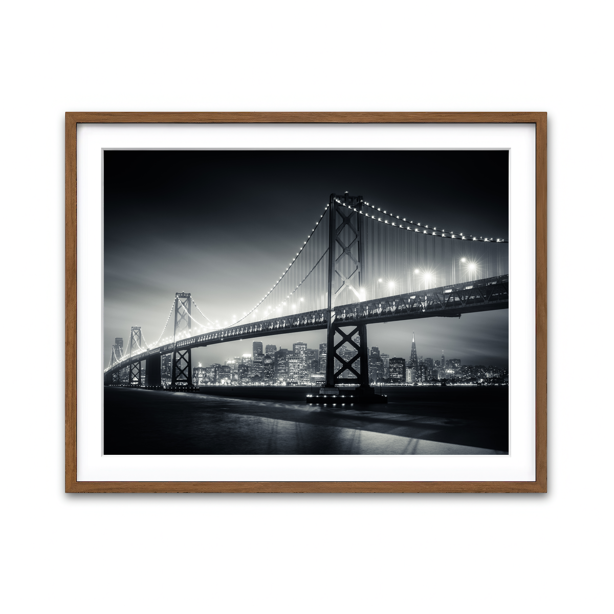 Framed Print 4x3 Walnut