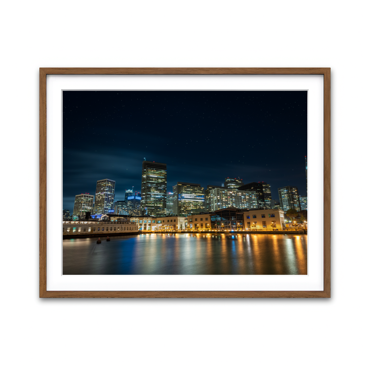 Framed Print 4x3 Walnut