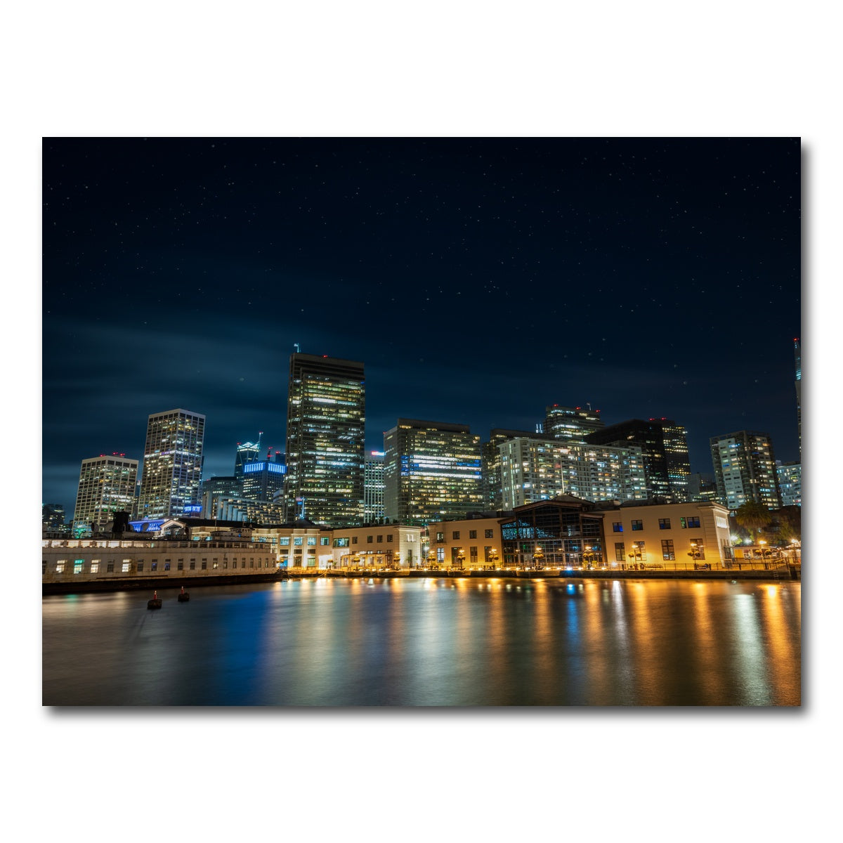 AUTO-MOCKUP WHITE | San Francisco | 1 Piece | Gallery Wrap Canvas | group=4x3