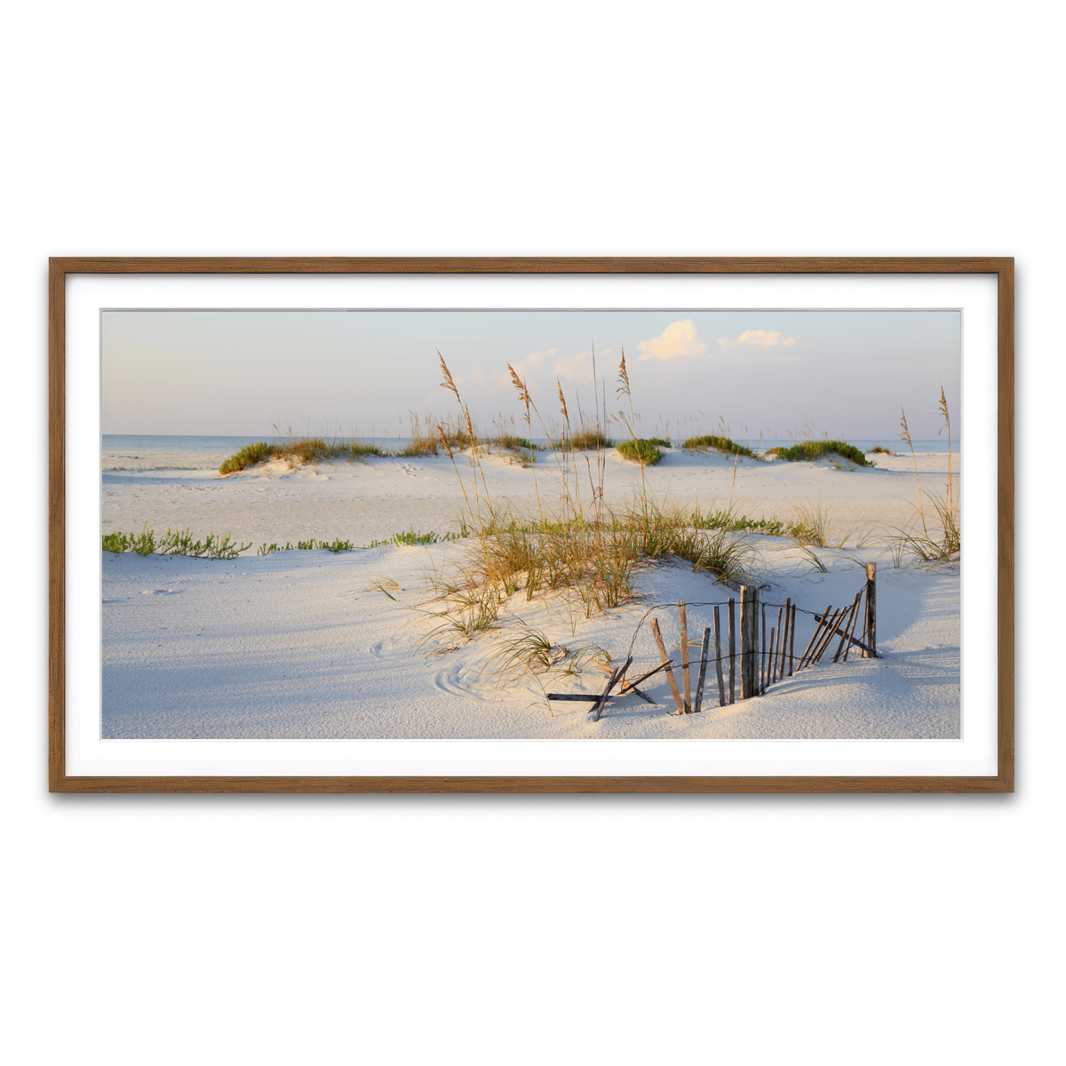 Framed Print 2x1 Walnut
