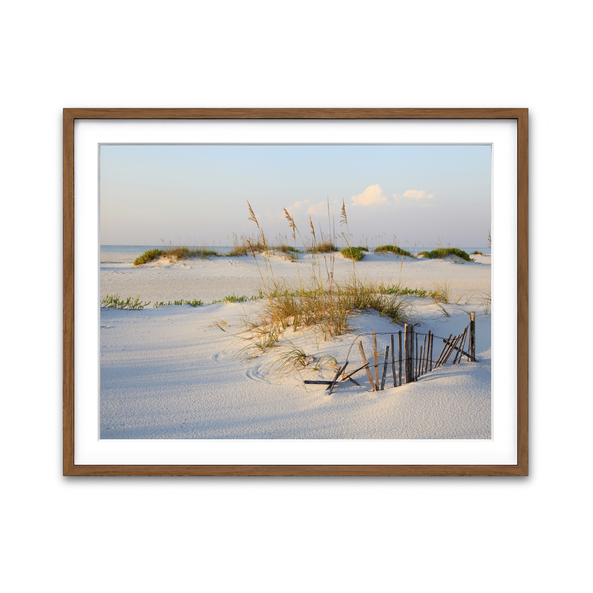Framed Print 4x3 Walnut