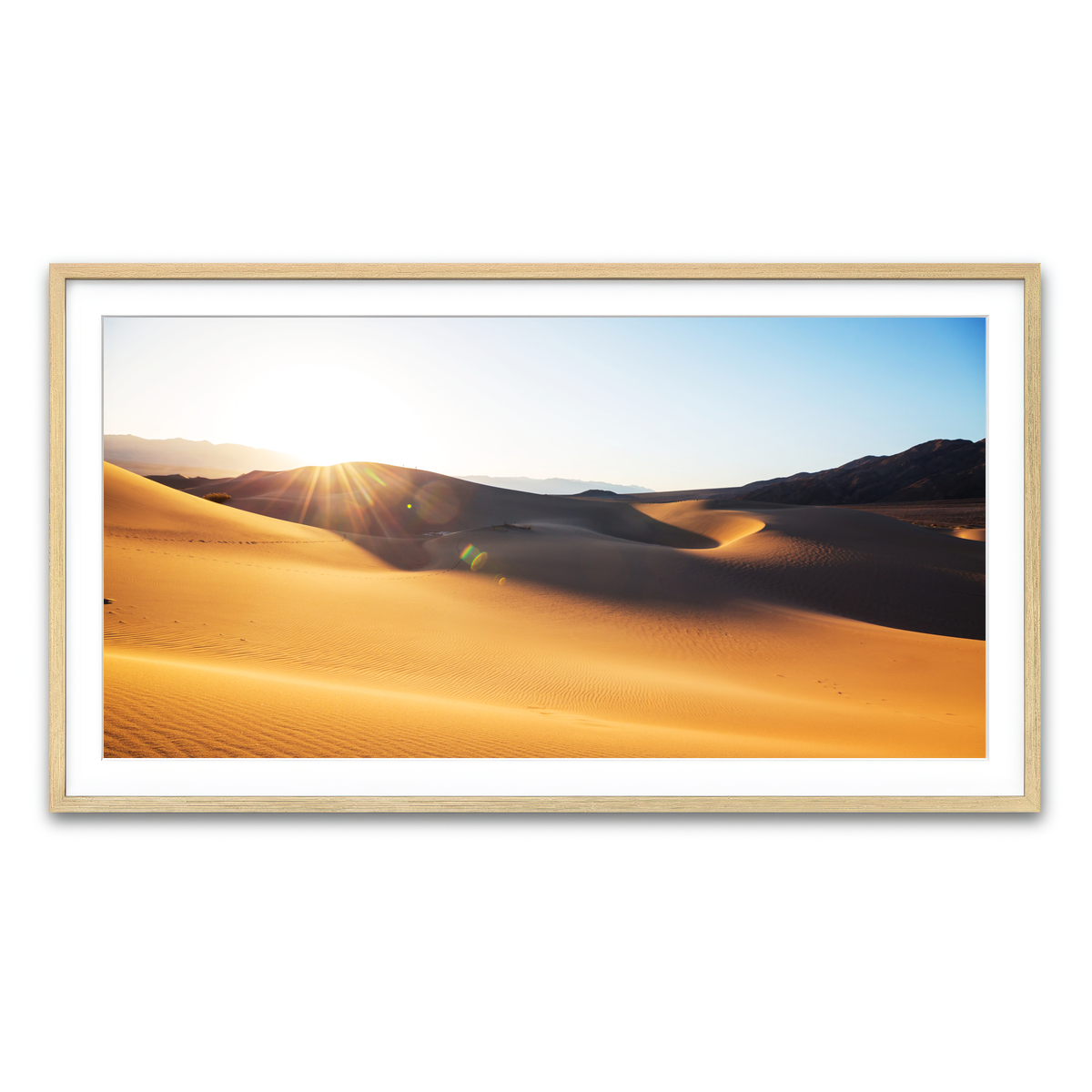 Framed Print 2x1 Natural