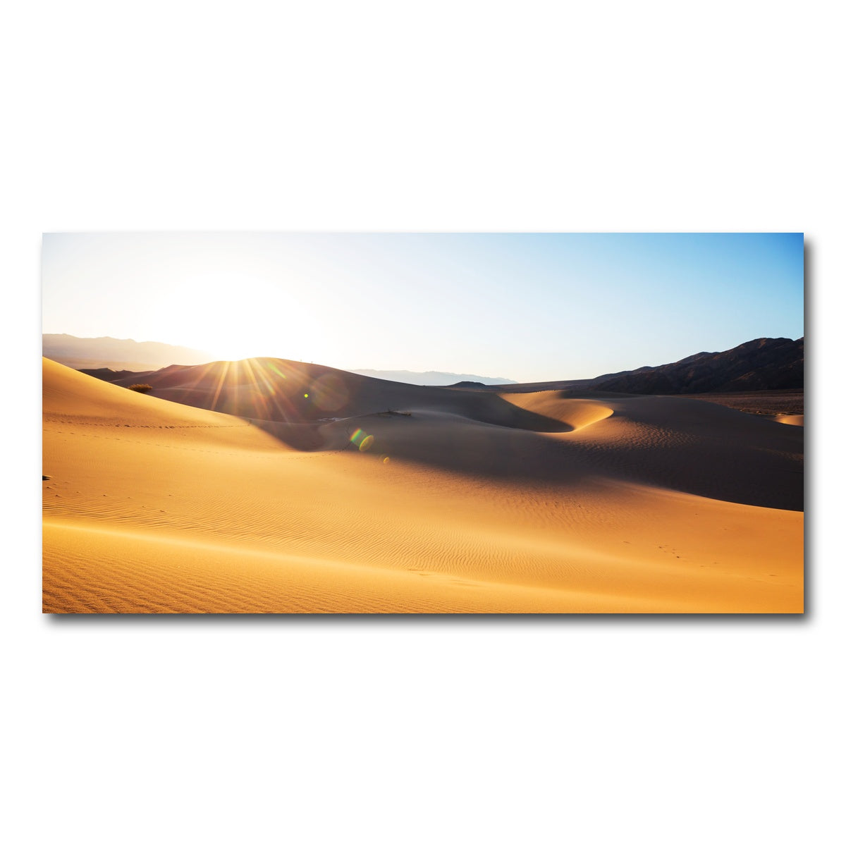 AUTO-MOCKUP WHITE | Sand dunes in Death Valley | 1 Piece | Gallery Wrap Canvas | group=2x1