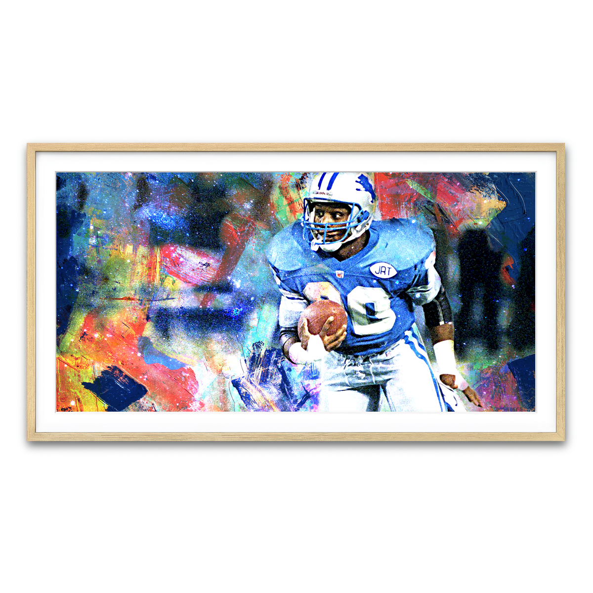 Framed Print 2x1 Natural