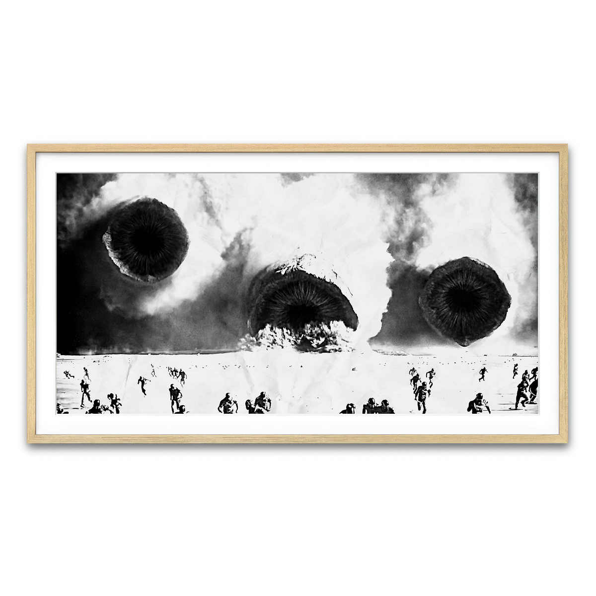 Framed Print 2x1 Natural