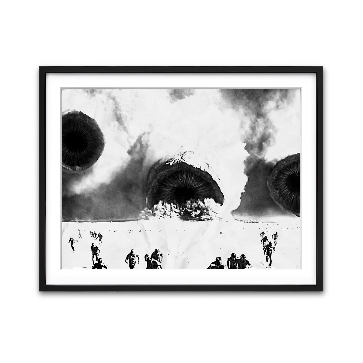 Framed Print 4x3 Black