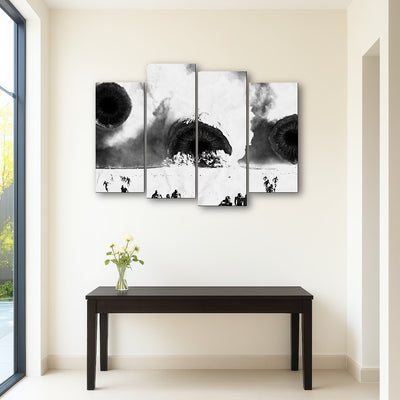 AUTO-MOCKUP ROOM | Sandworms - Dune Grayscale