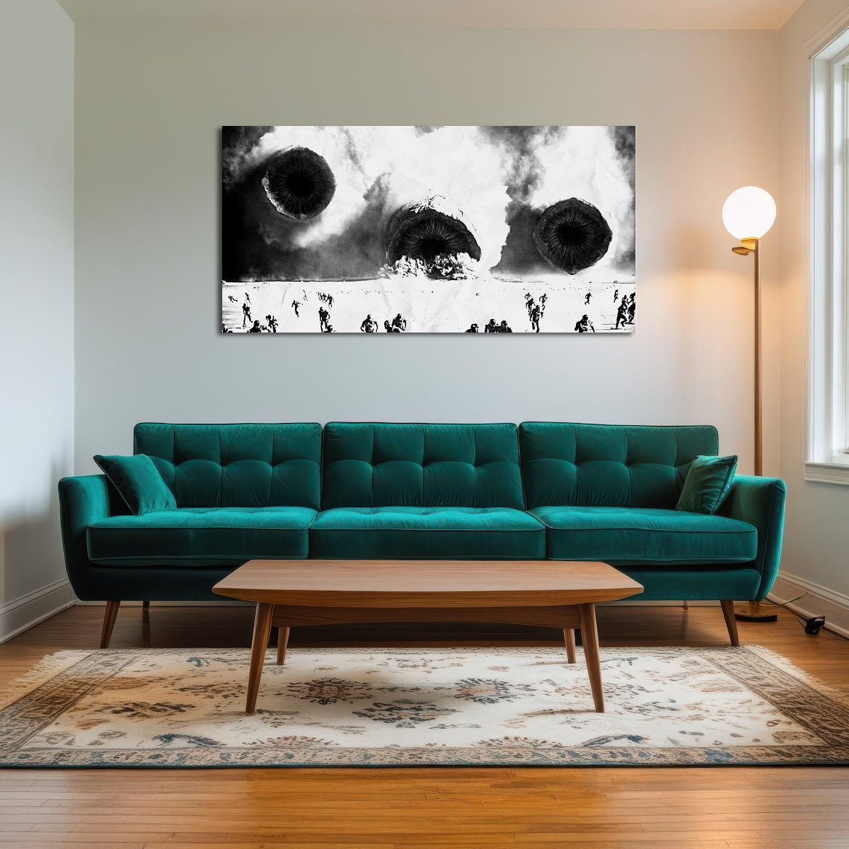 AUTO-MOCKUP ROOM | Sandworms - Dune Grayscale