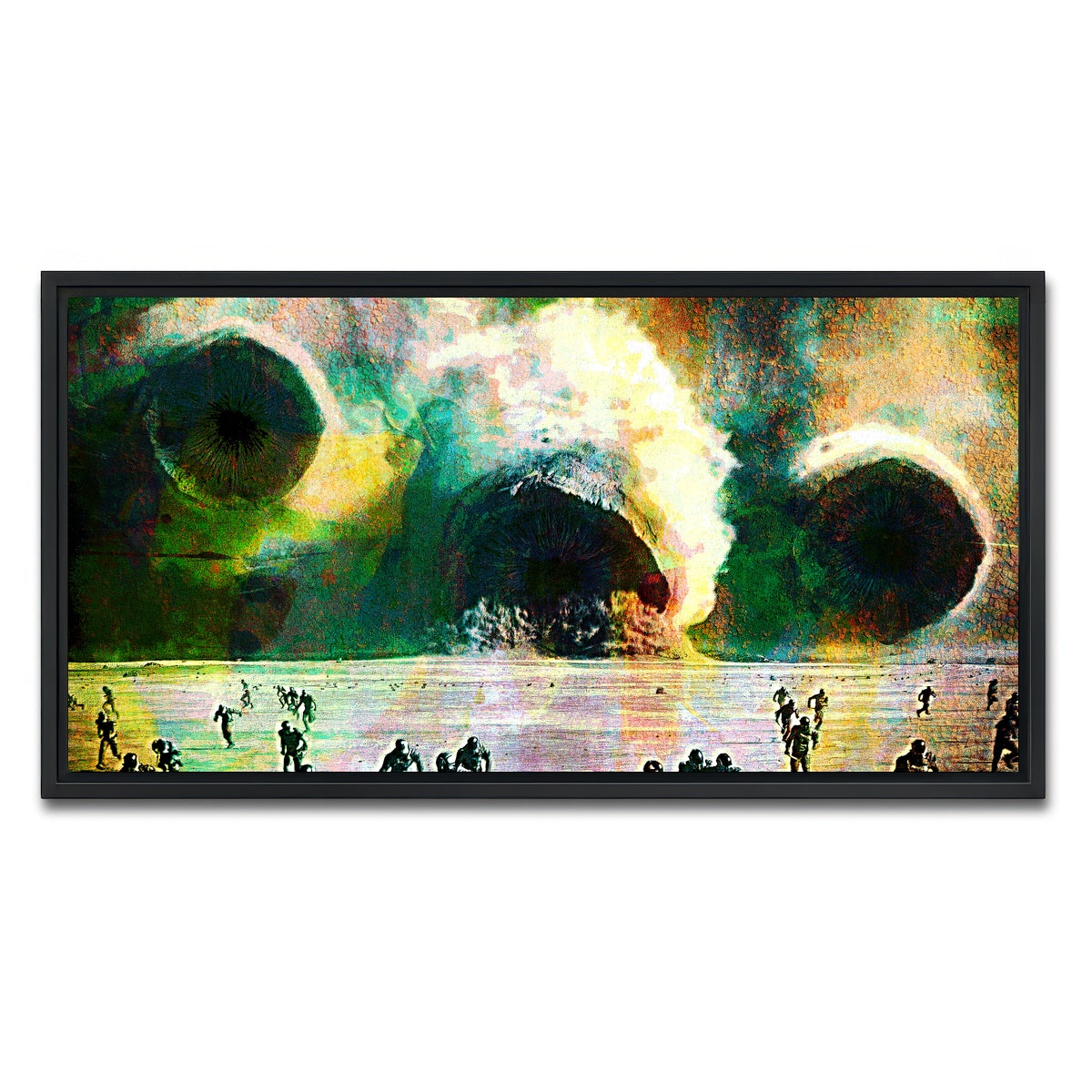 AUTO-MOCKUP WHITE | Sandworms - Dune | 1 Piece | Black Framed Canvas | group=2x1