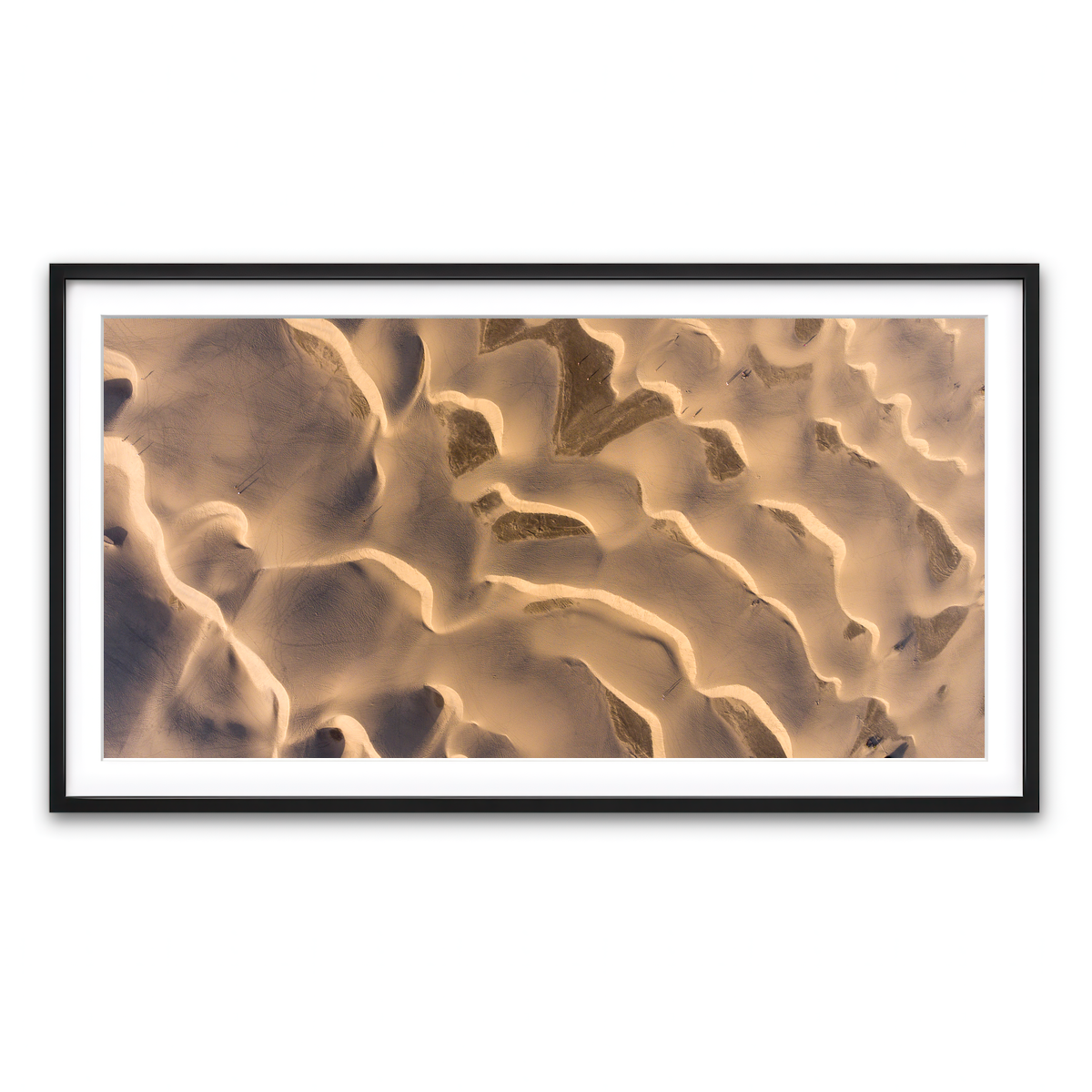 Framed Print 2x1 Black