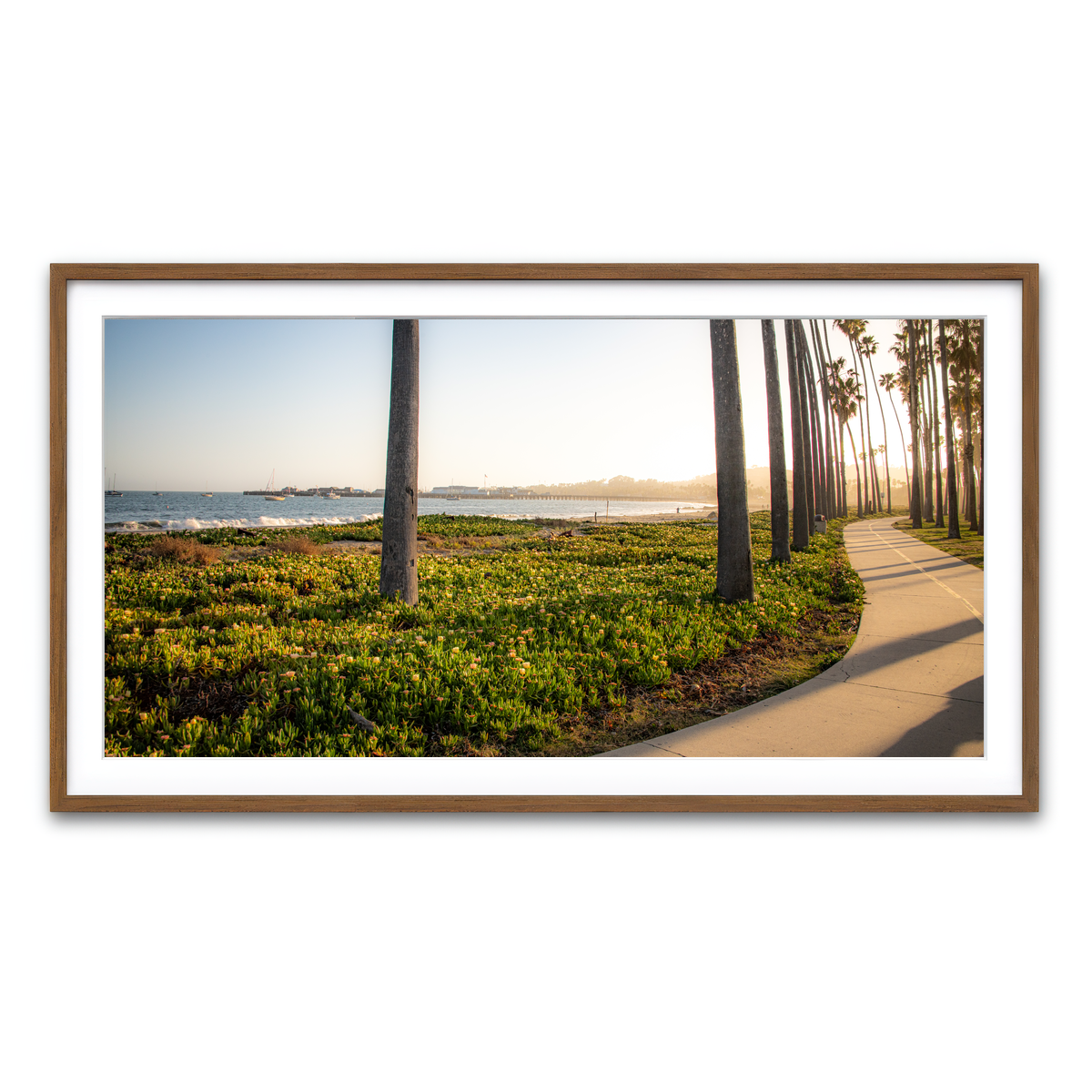 Framed Print 2x1 Walnut