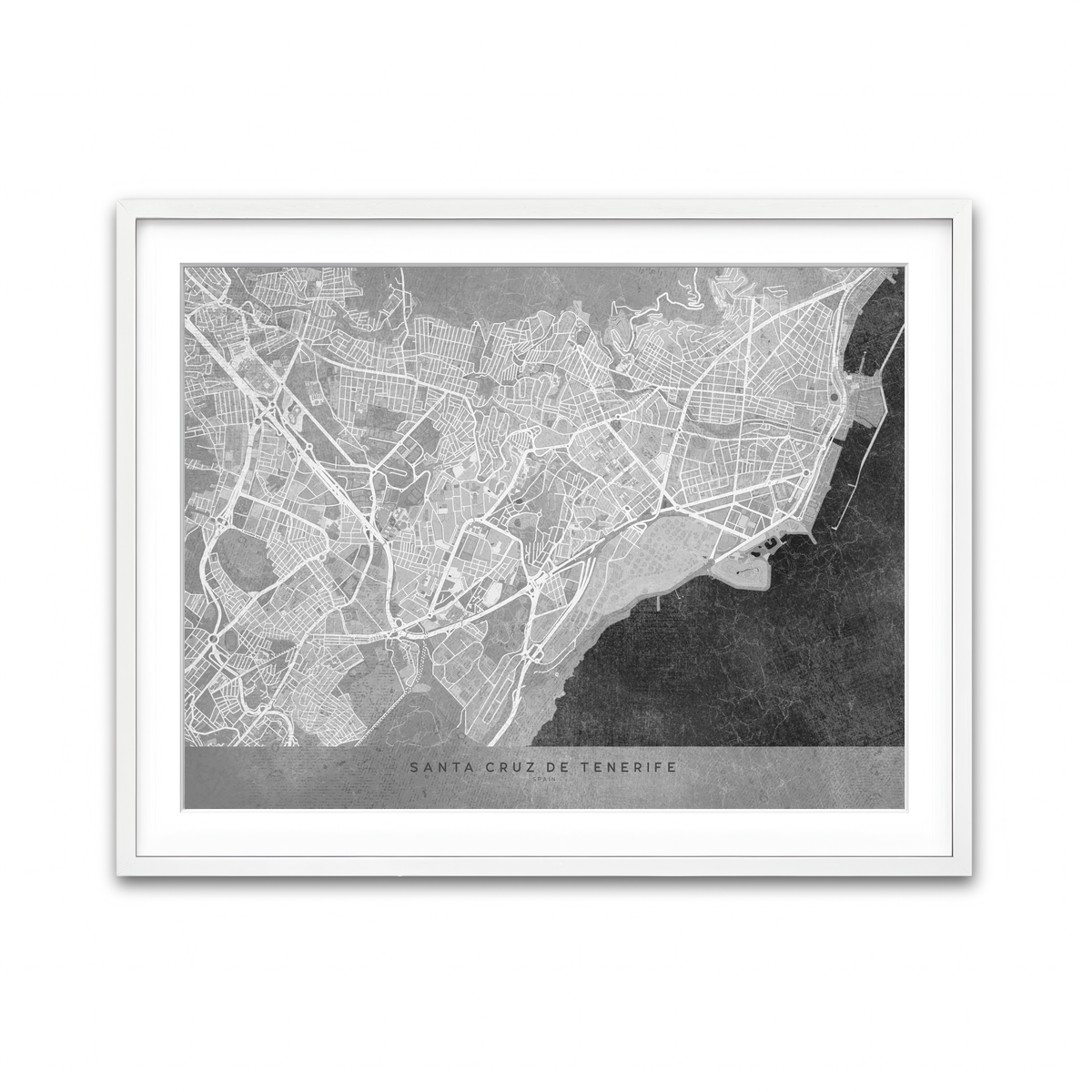 Framed Print 4x3 White