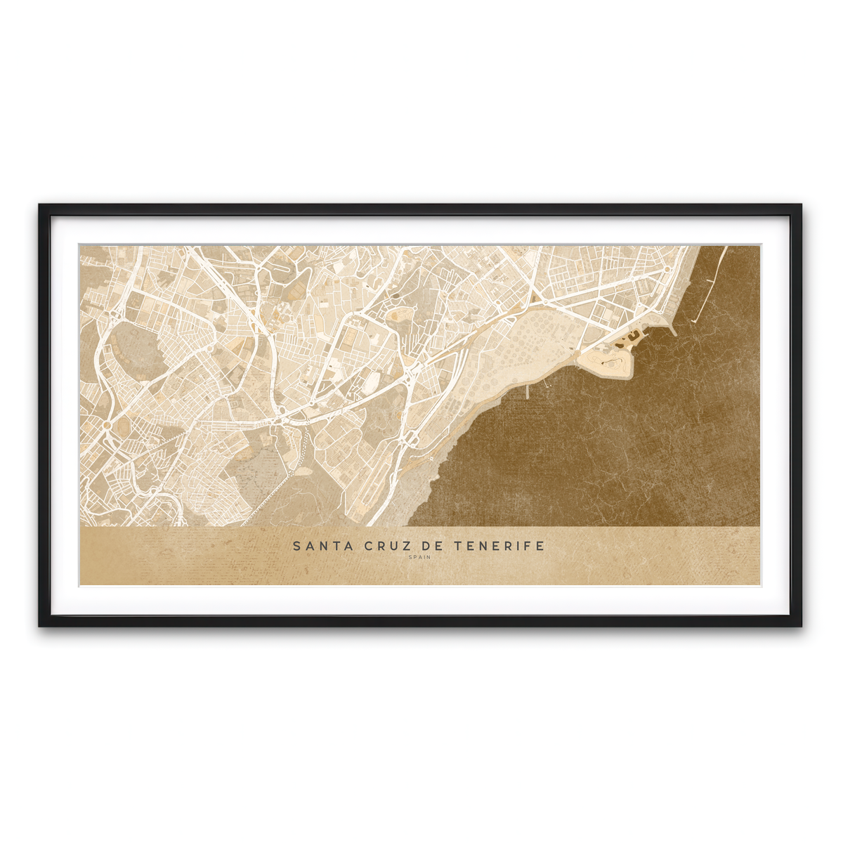 Framed Print 2x1 Black