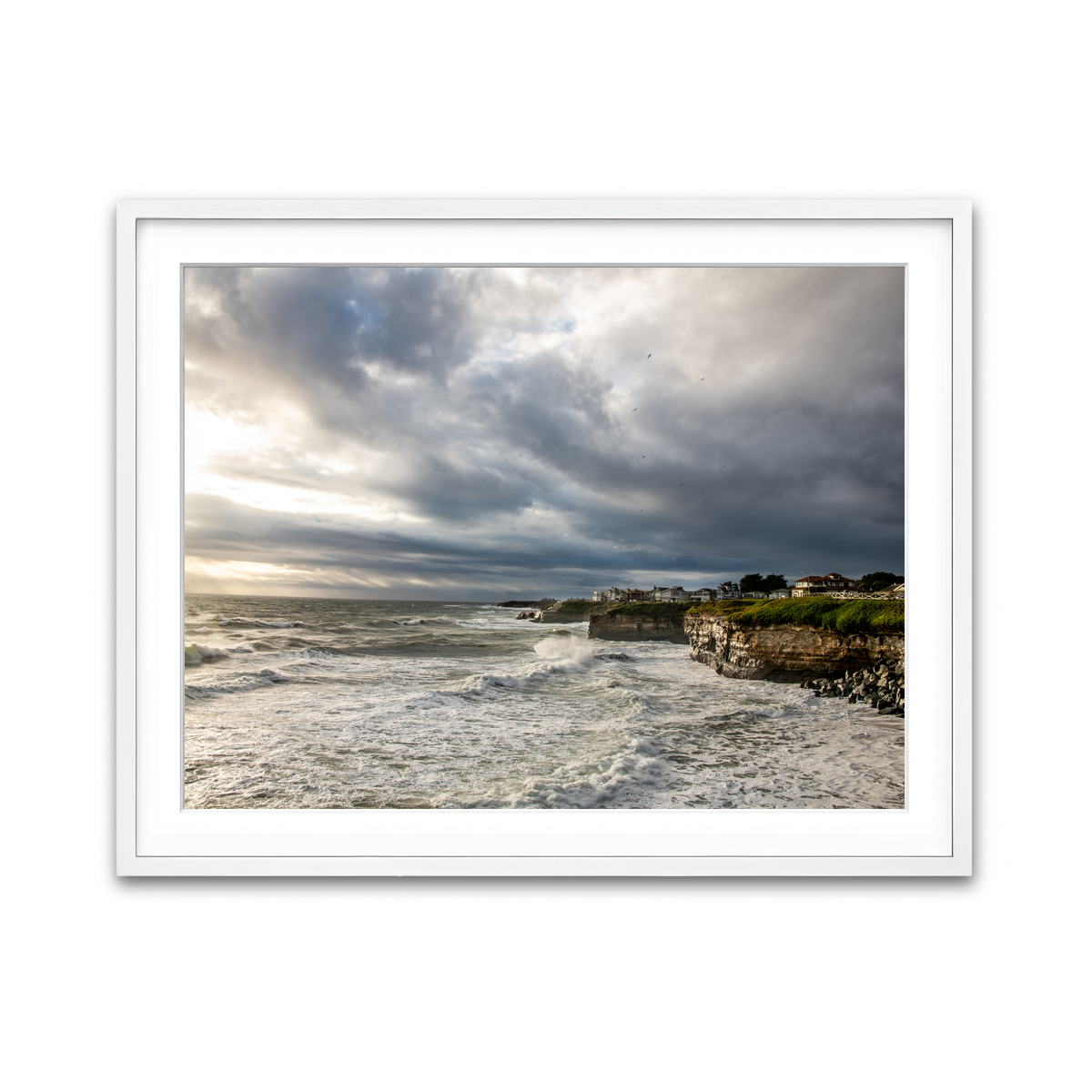 Framed Print 4x3 White