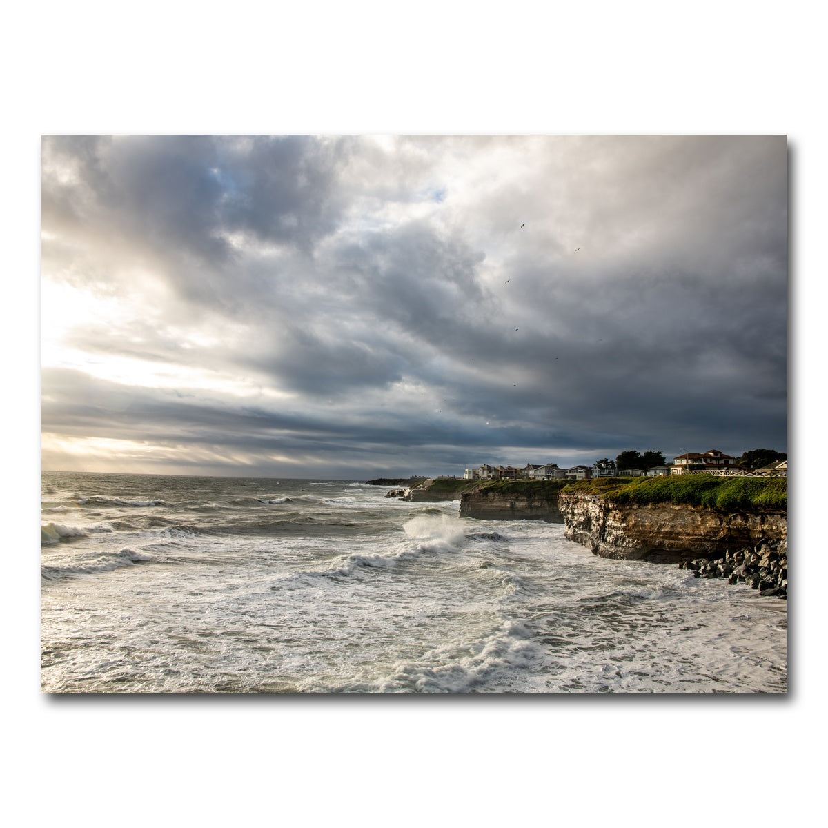 AUTO-MOCKUP WHITE | Santa Cruz Sunset | 1 Piece | Gallery Wrap Canvas | group=4x3
