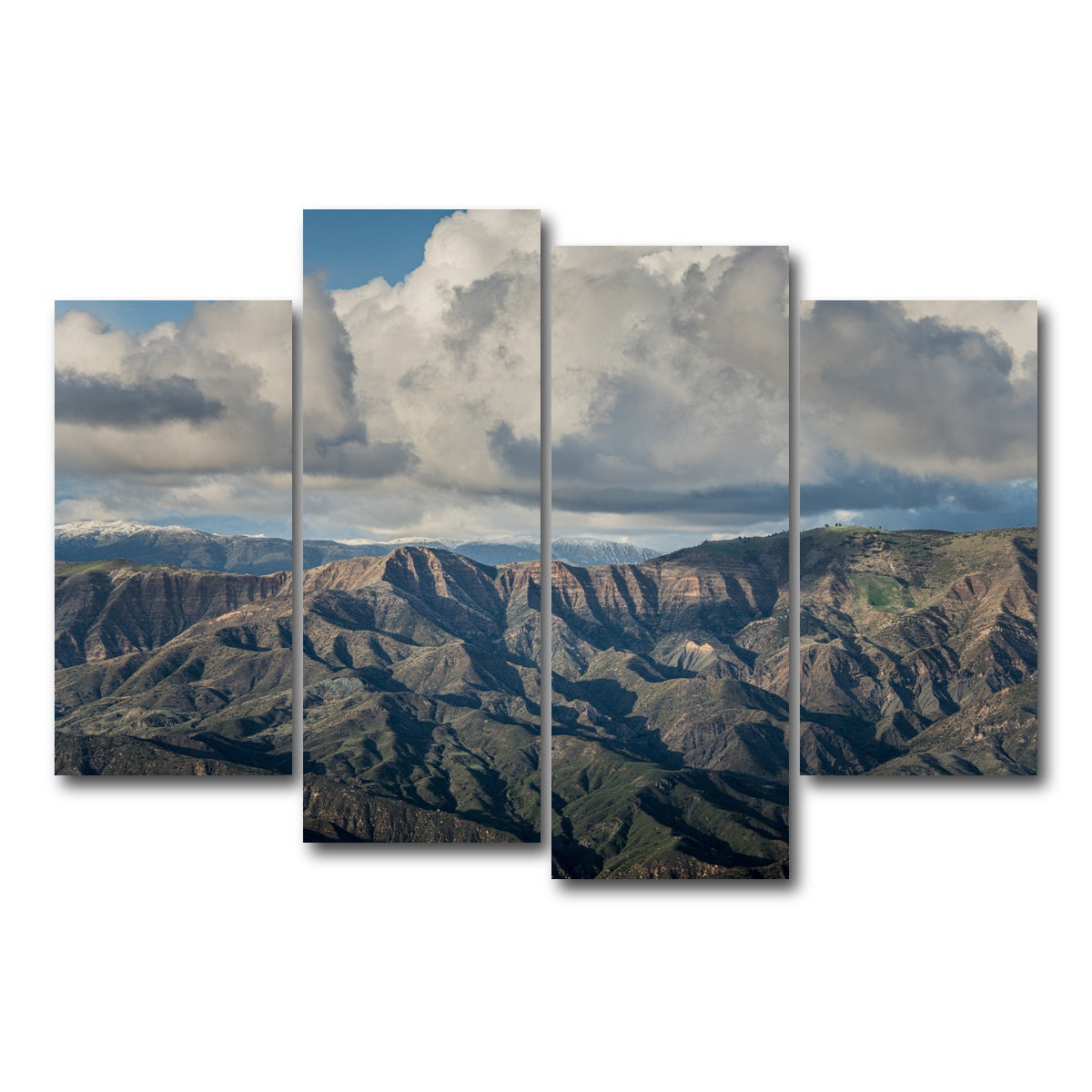 AUTO-MOCKUP WHITE | Santa Ynez Mountains | 4 Piece | Gallery Wrap Canvas | group=4_short