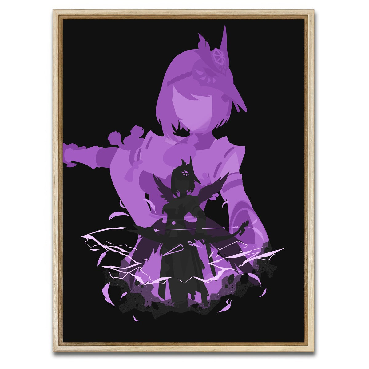 AUTO-MOCKUP WHITE | Sara | 1 Piece | Natural Framed Canvas | group=3x4