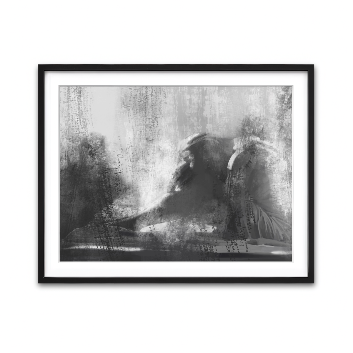 Framed Print 4x3 Black