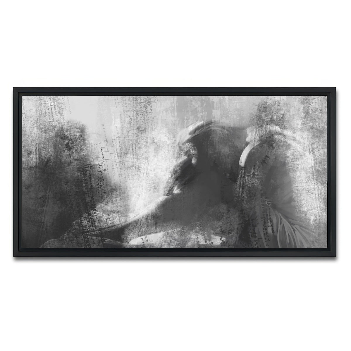 AUTO-MOCKUP WHITE | Sarah Connor | 1 Piece | Black Framed Canvas | group=2x1