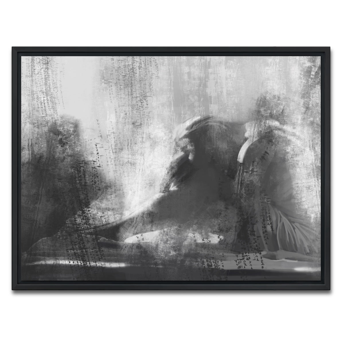 AUTO-MOCKUP WHITE | Sarah Connor | 1 Piece | Black Framed Canvas | group=4x3