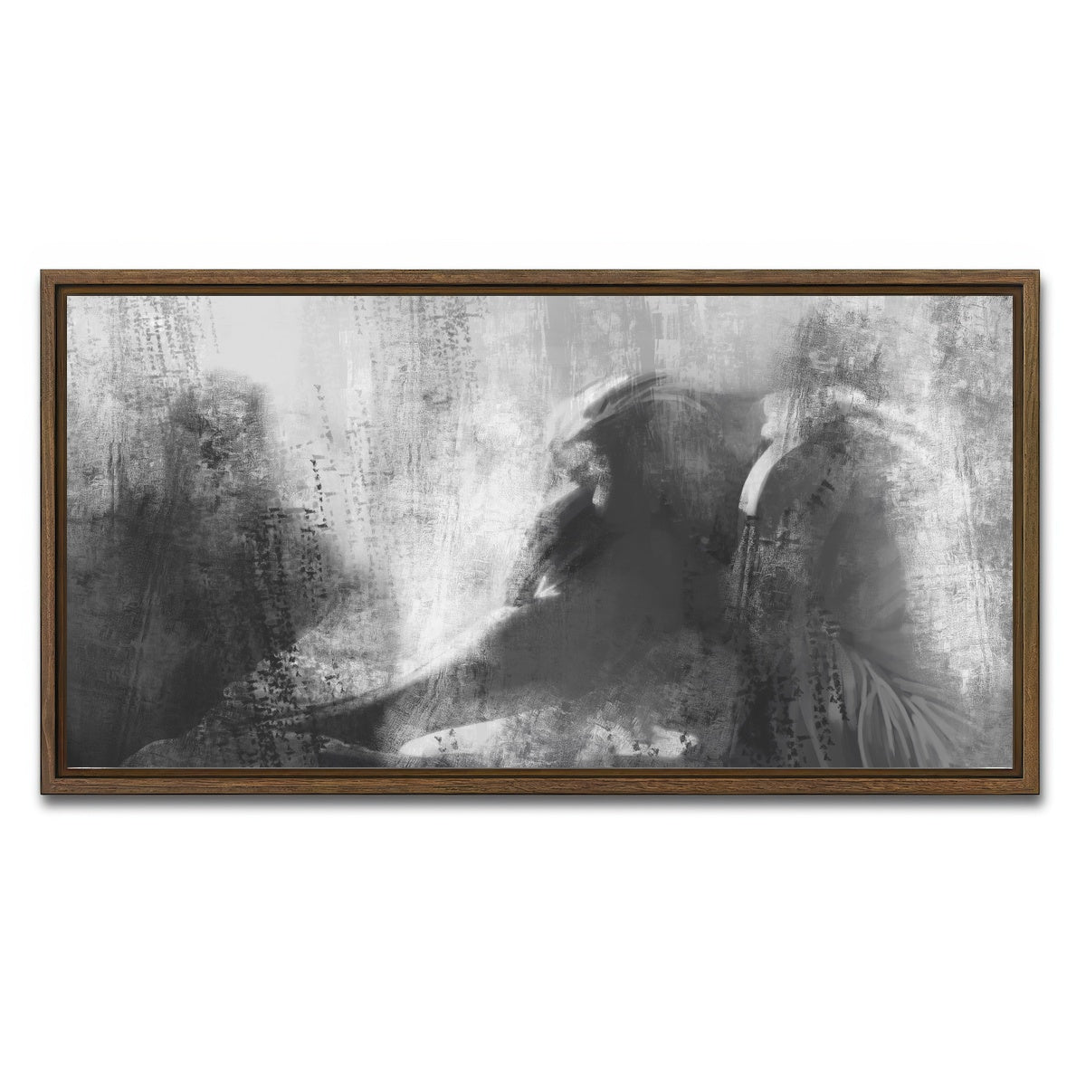 AUTO-MOCKUP WHITE | Sarah Connor | 1 Piece | Walnut Framed Canvas | group=2x1