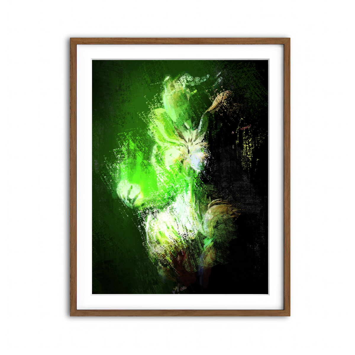 Framed Print 3x4 Walnut