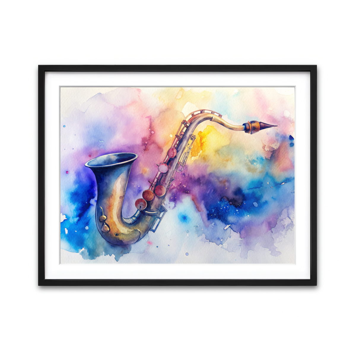 Framed Print 4x3 Black