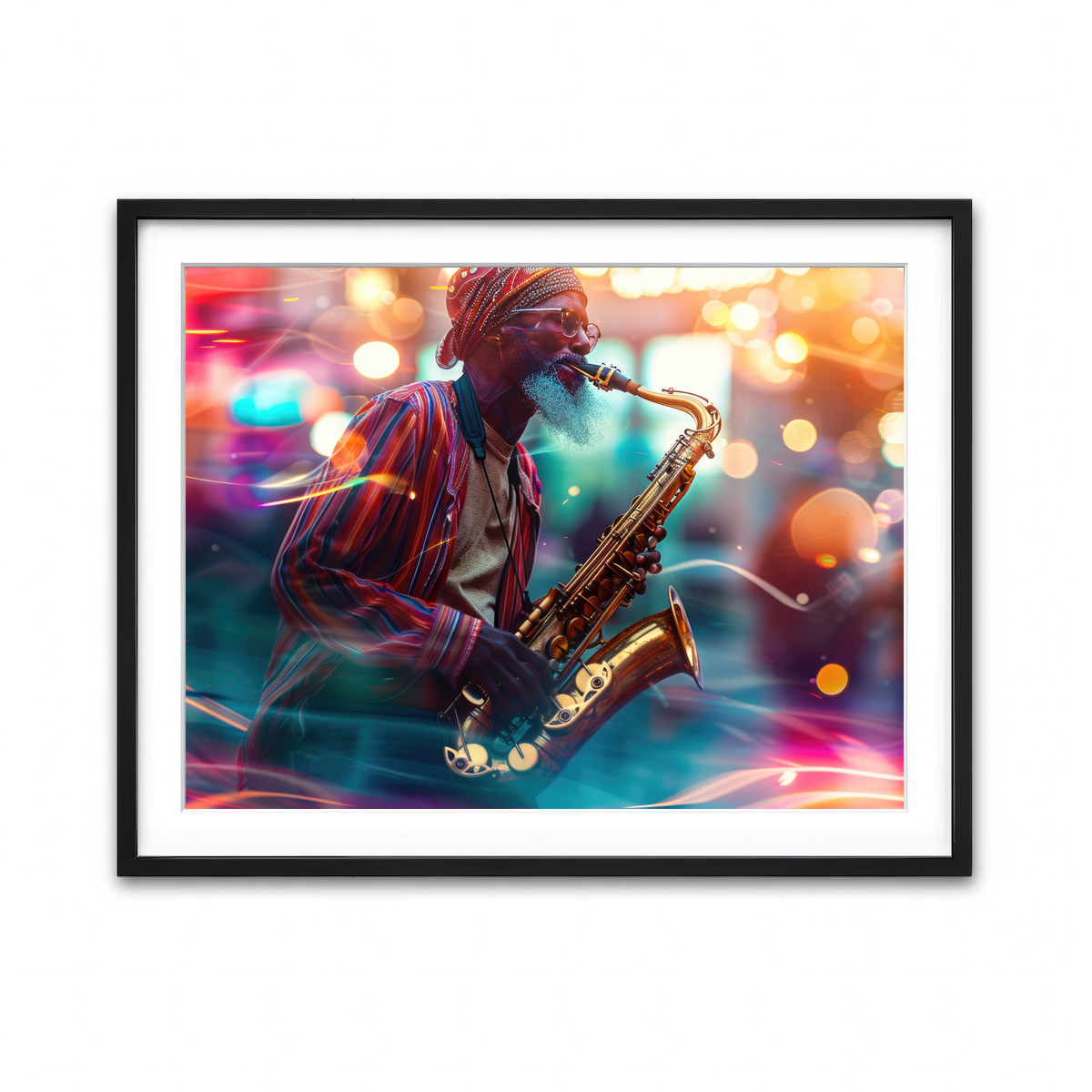 Framed Print 4x3 Black