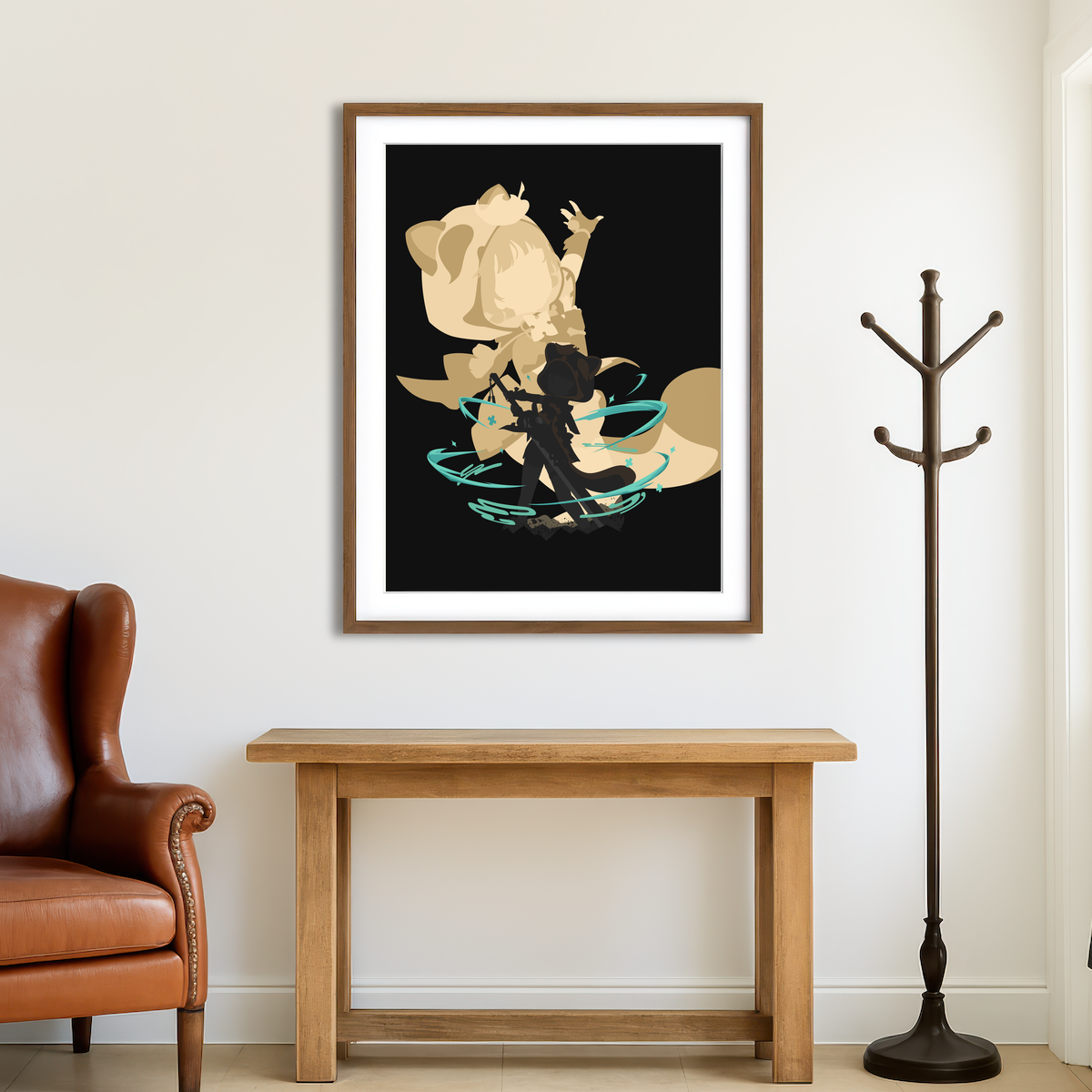 AUTO-MOCKUP ROOM | Sayu Wall Art