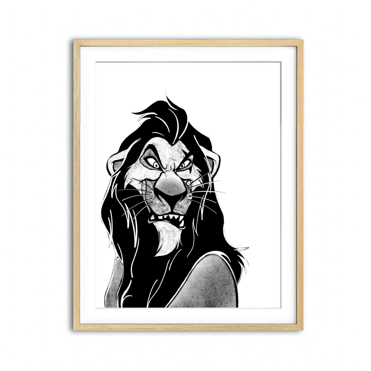 Framed Print 3x4 Natural