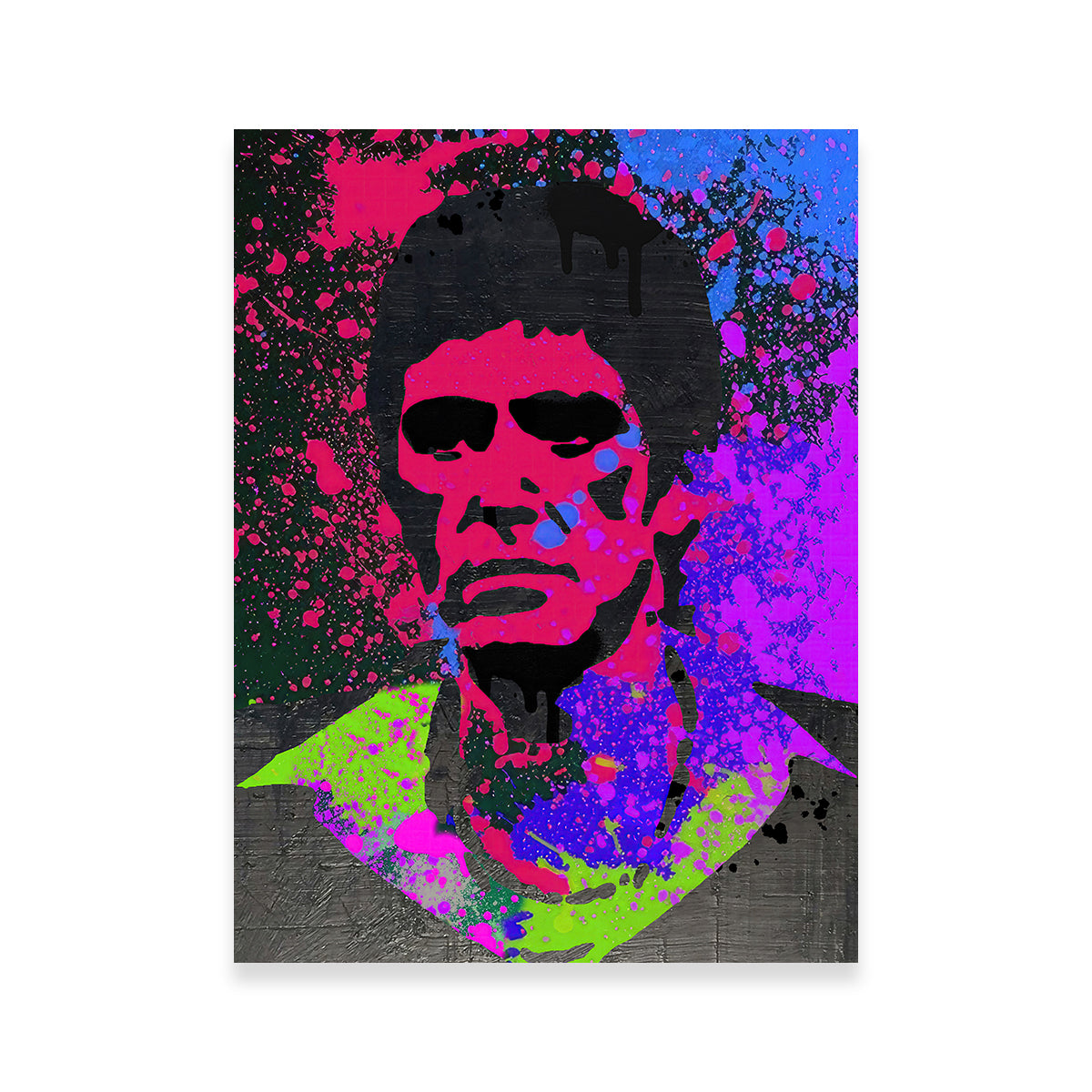 Scarface Paint Wall Art