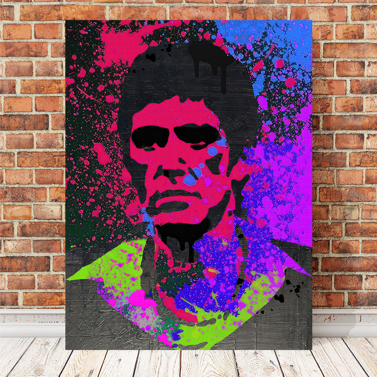 Scarface Paint Wall Art
