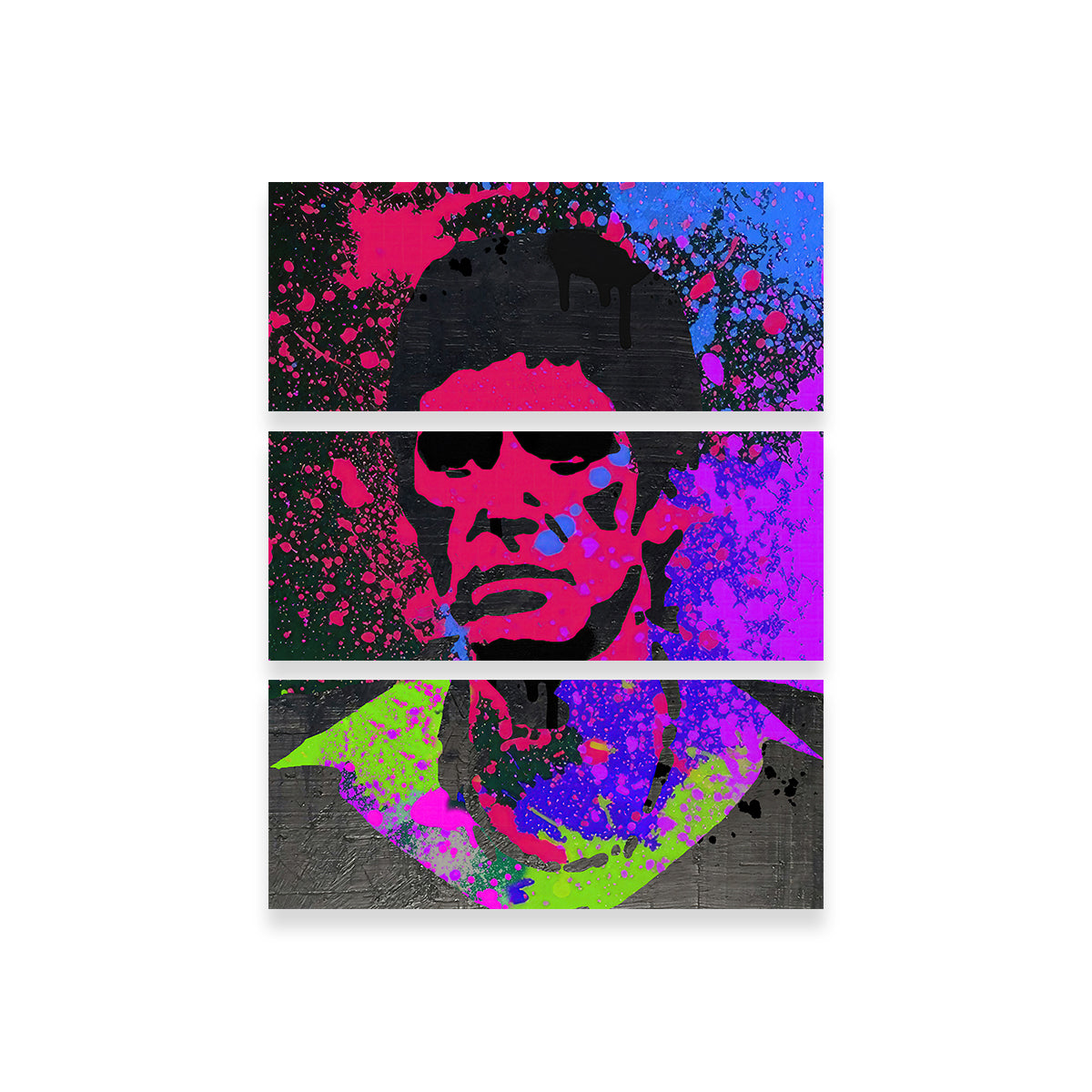 Scarface Paint Wall Art