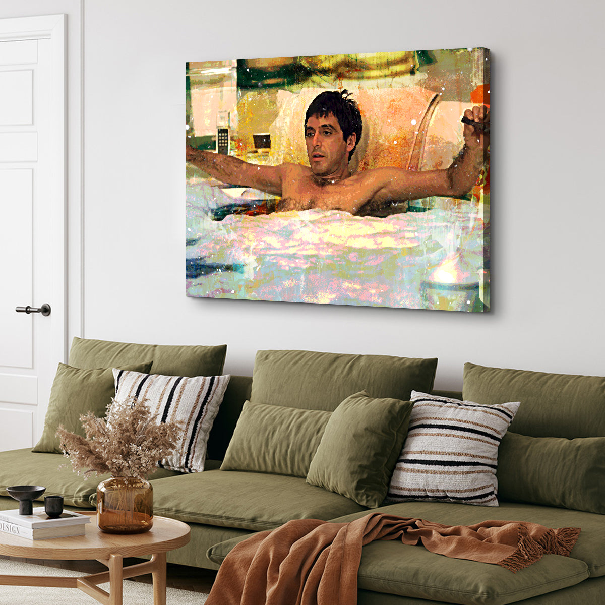 Scarface Bathtub Wall Art