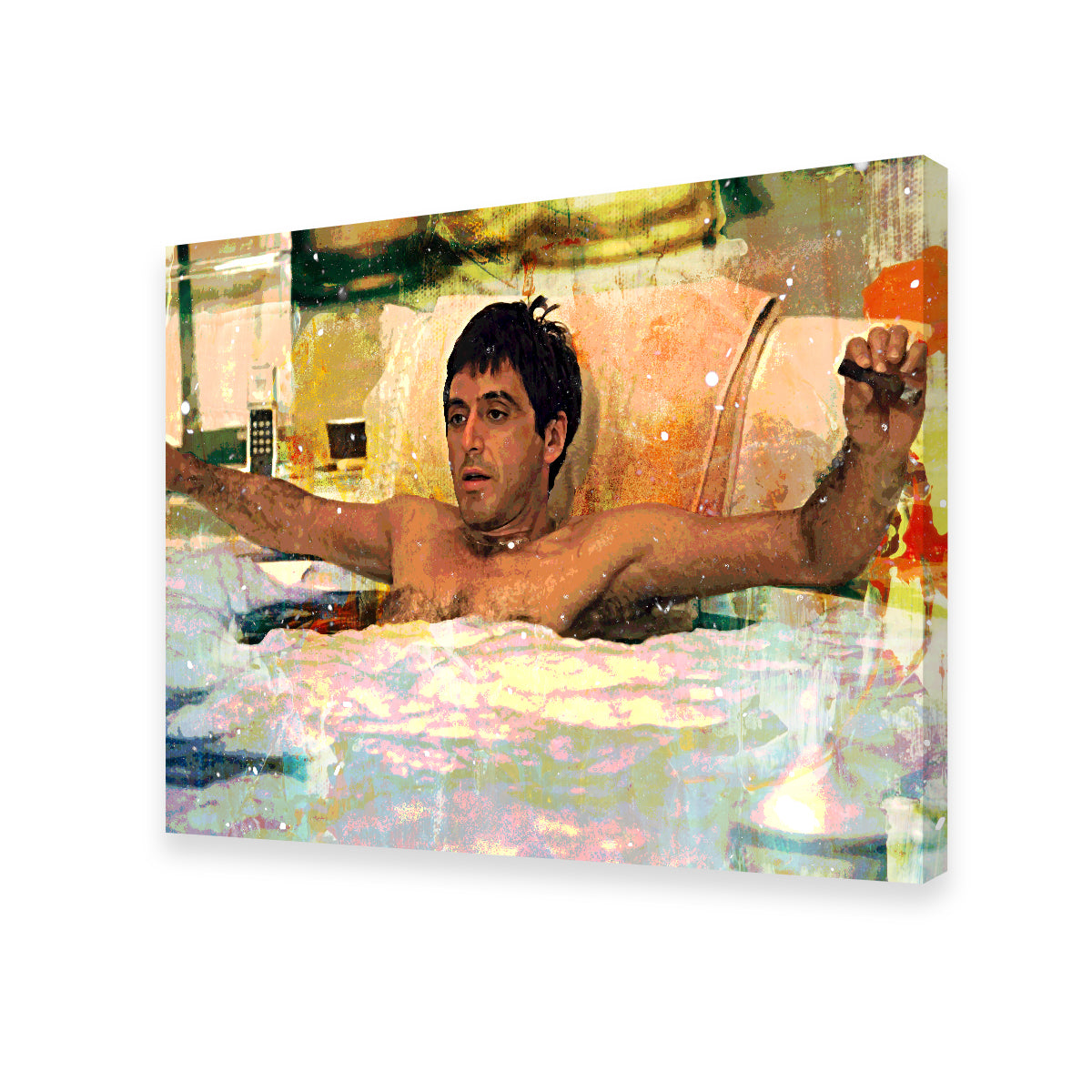 Scarface Bathtub Wall Art