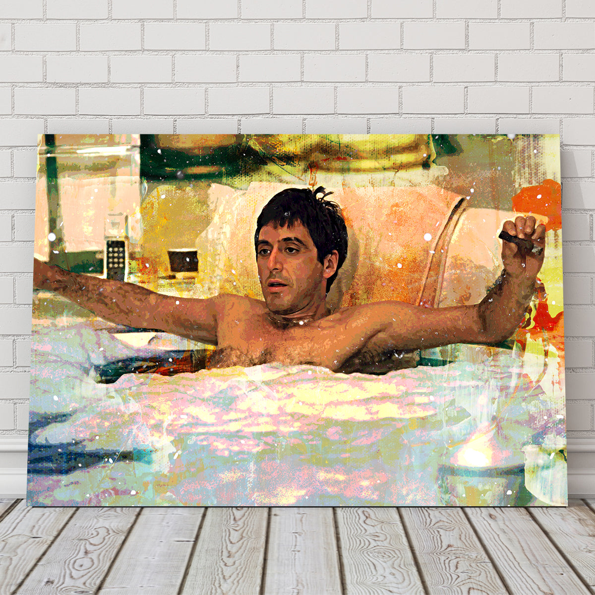 Scarface Bathtub Wall Art