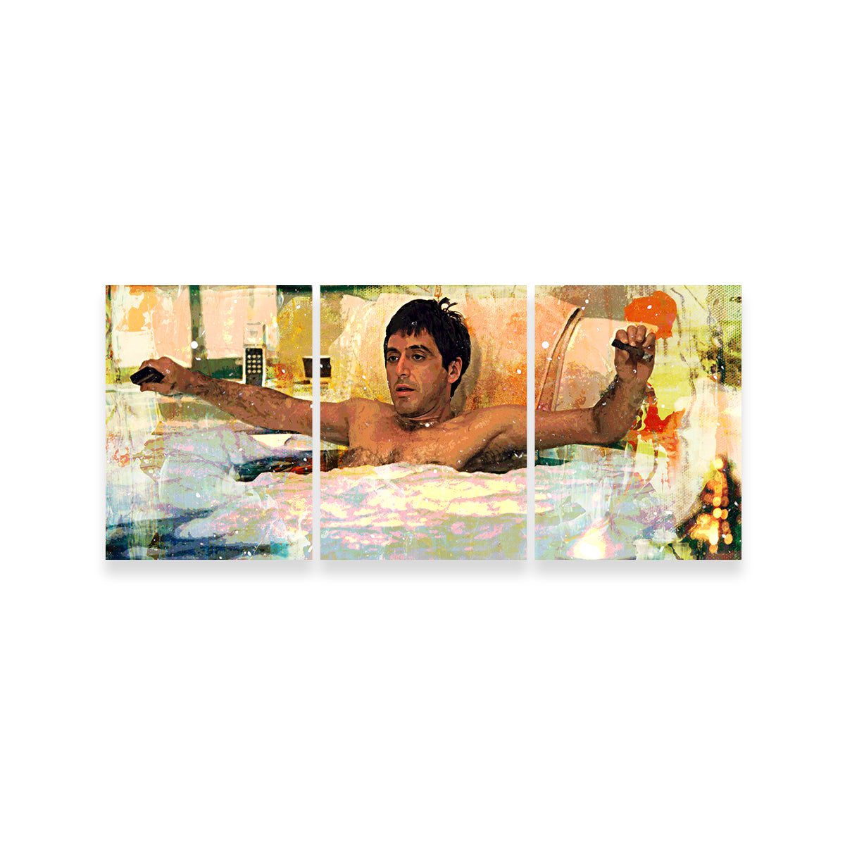 Scarface Bathtub Wall Art