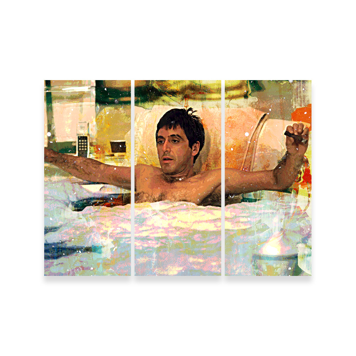 Scarface Bathtub Wall Art