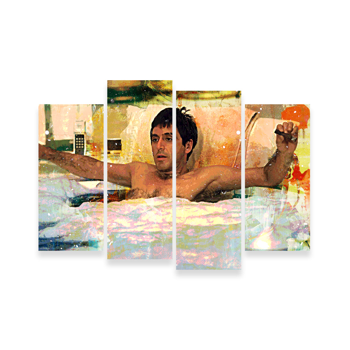 Scarface Bathtub Wall Art