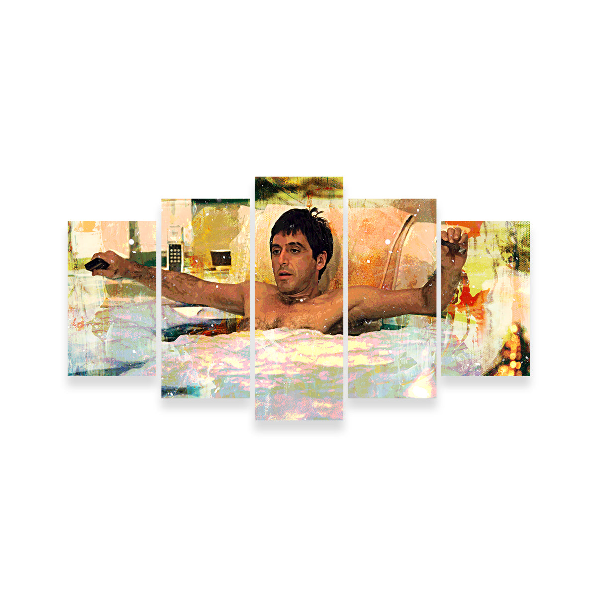 Scarface Bathtub Wall Art