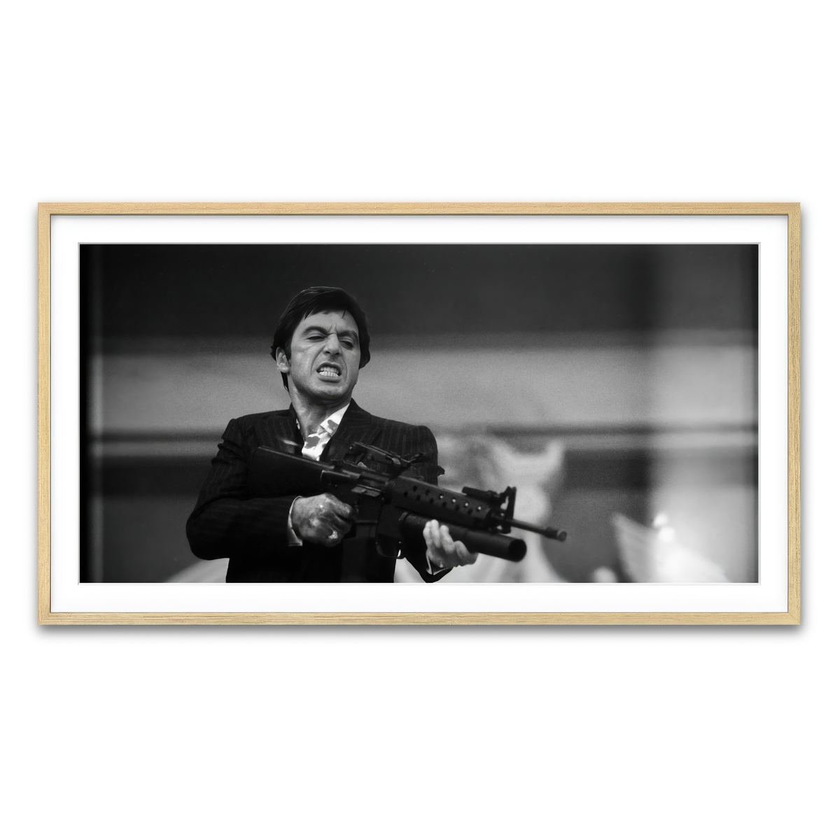 Framed Print 2x1 Natural