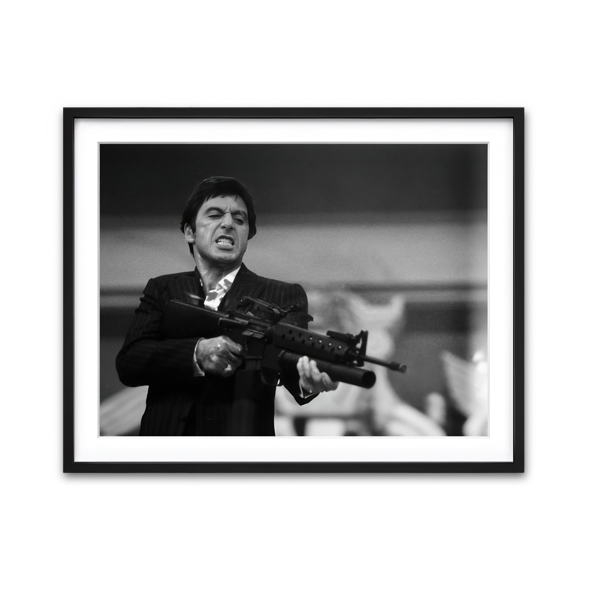 Framed Print 4x3 Black