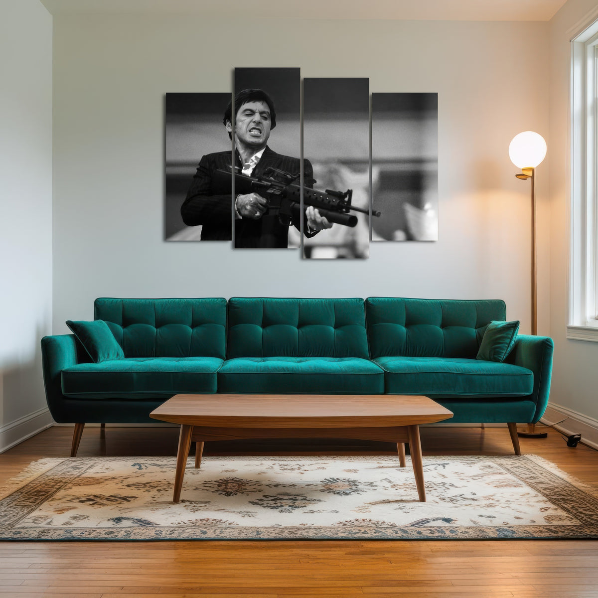 AUTO-MOCKUP ROOM | Scarface Black & White