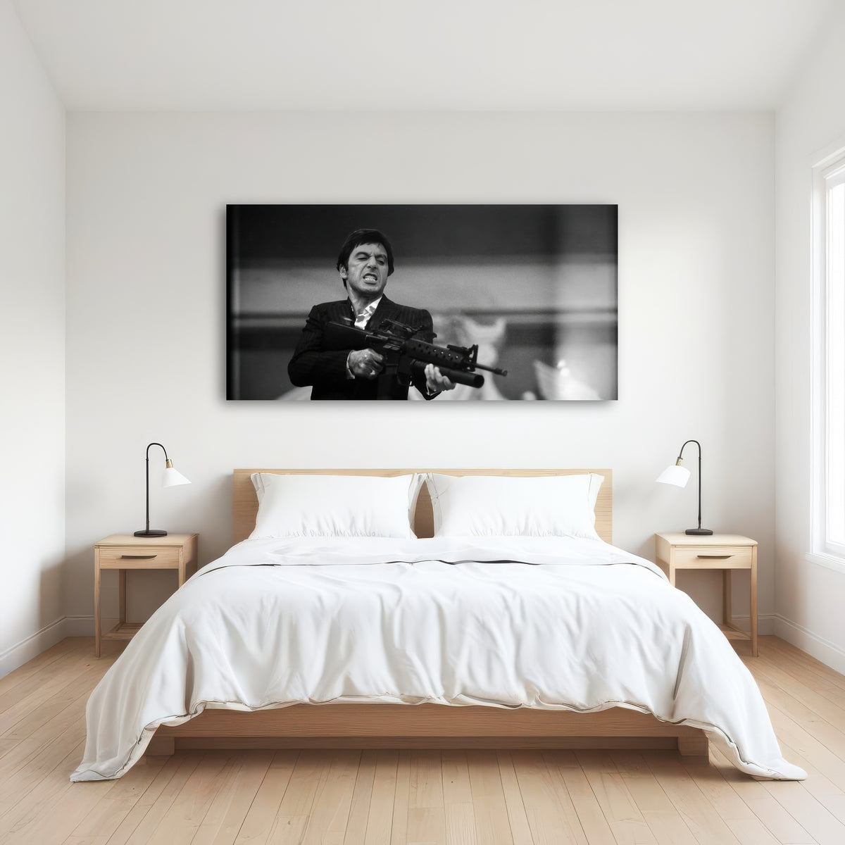 AUTO-MOCKUP ROOM | Scarface Black & White