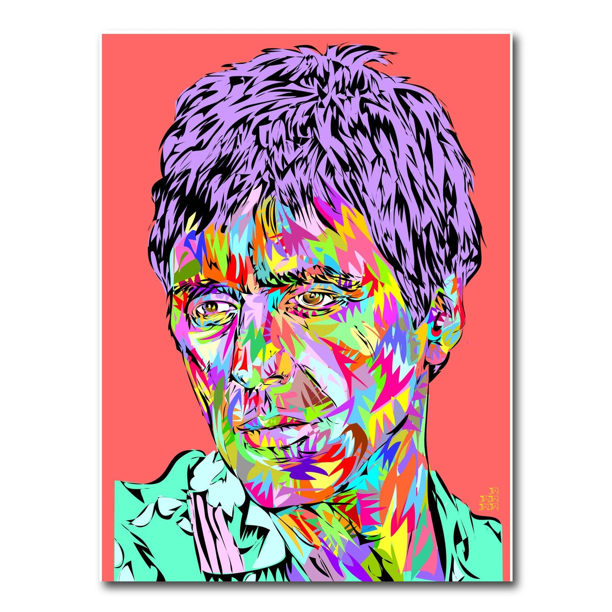 AUTO-MOCKUP WHITE | Scarface Color | 1 Piece | Gallery Wrap Canvas | group=3x4