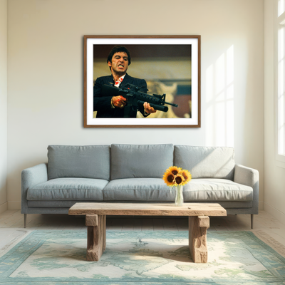 AUTO-MOCKUP ROOM | Scarface Wall Art
